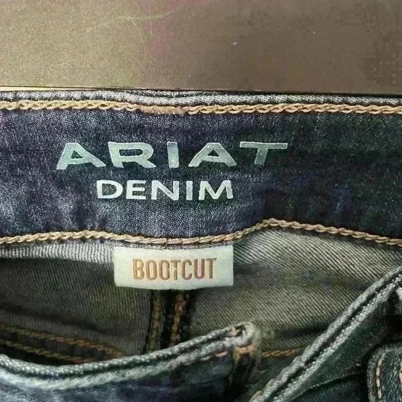 Ariat Jeans Womens Size 29R Bootcut Western Denim Made In Mexico - Picture 3 of 7